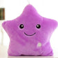 Colorful Luminous Star Pillow - Purple - Infants planet