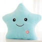 Colorful Luminous Star Pillow - Light blue - Infants planet