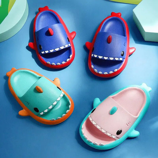 Colorful Shark Kids Sandals - Infants planet