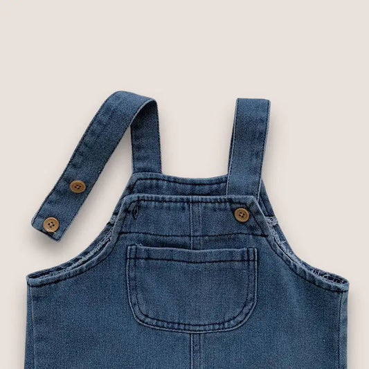 Cool Kids T-Shirt and Denim Overalls - Infants planet