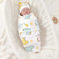 Cotton Baby Swaddle Blanket With Hat - Infants planet