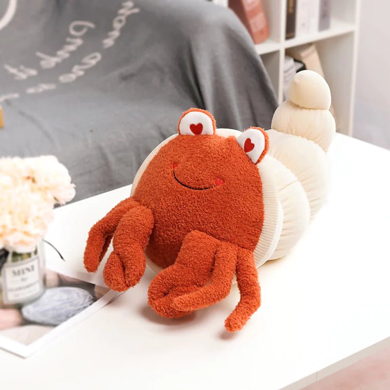 Cuddly Hermit Crab Plushie – Adorable Kids' Toy for Endless Snuggles! - Infants planet