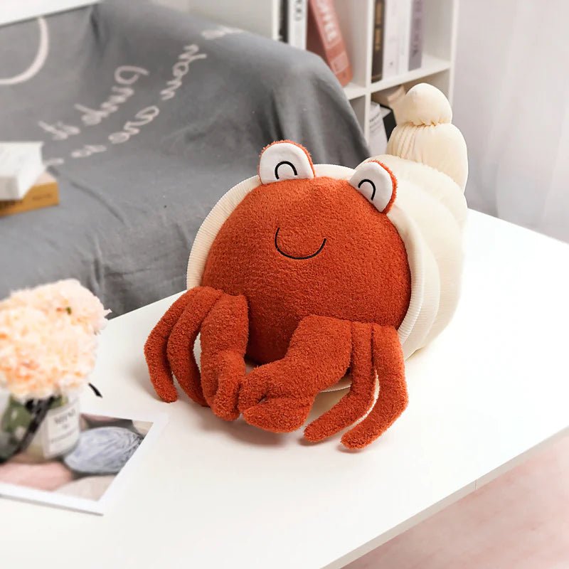 Cuddly Hermit Crab Plushie – Adorable Kids' Toy for Endless Snuggles! - Infants planet