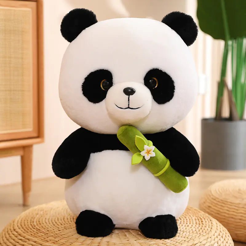 Cute Bamboo Tube Panda Plush Toy - Infants planet