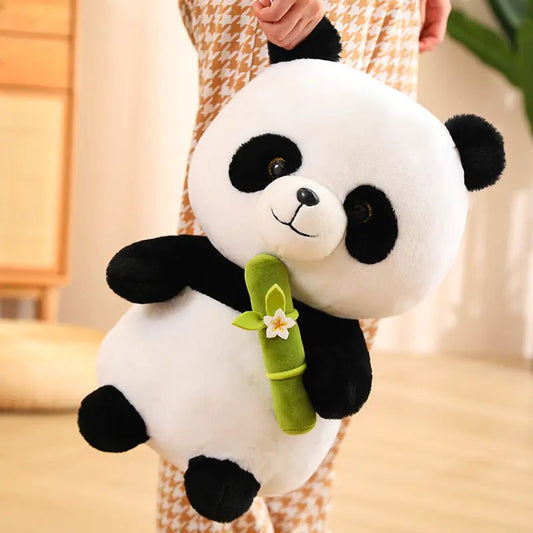 Cute Bamboo Tube Panda Plush Toy - Infants planet