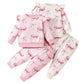 Cute Butterfly Print Baby Sweater and Pants Set - Infants planet