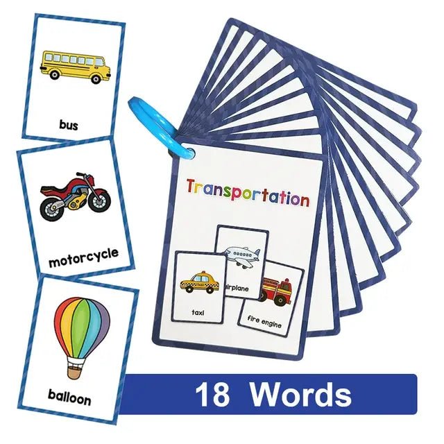 English Words Learning Flashcards - Infants planet