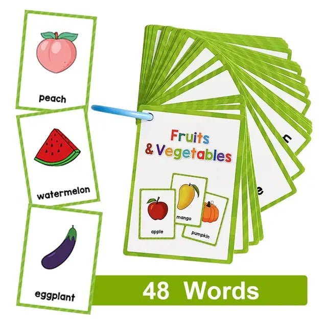 English Words Learning Flashcards - Infants planet