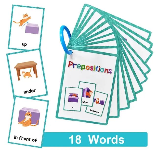 English Words Learning Flashcards - Infants planet