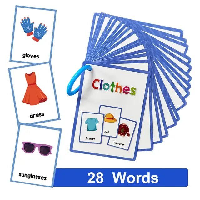 English Words Learning Flashcards - Infants planet