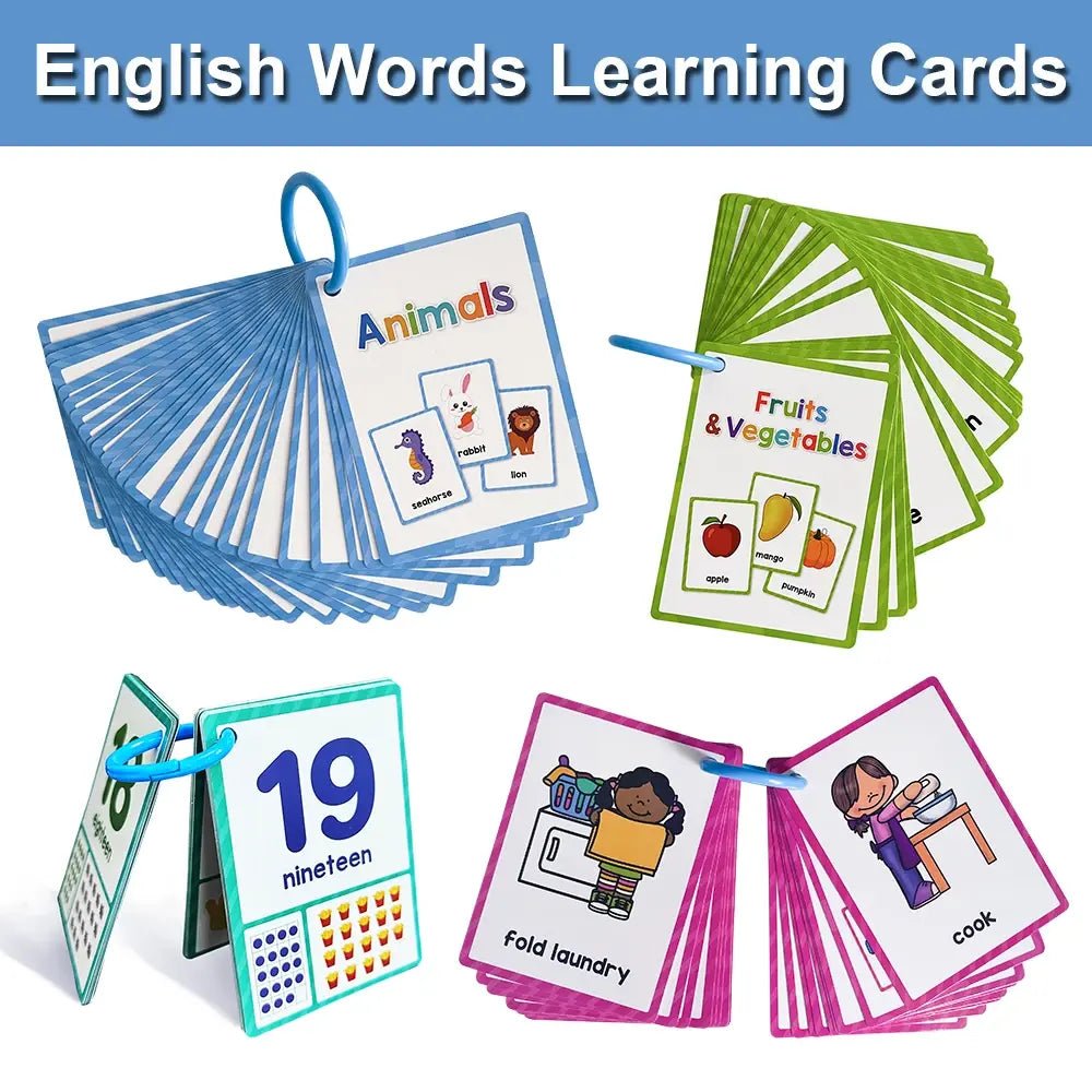 English Words Learning Flashcards - Infants planet