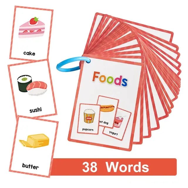 English Words Learning Flashcards - Infants planet