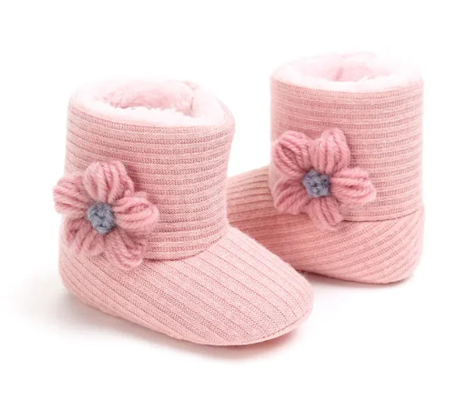 Sunflower Cotton Baby Boots