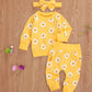 Full Print Chrysanthemum Baby And Child Suit - Infants planet