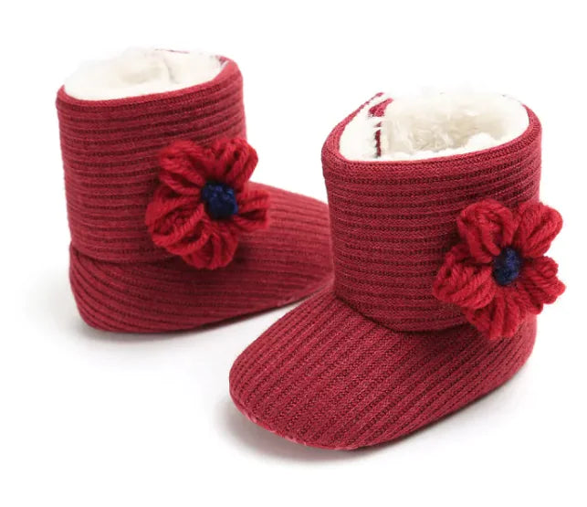 Sunflower Cotton Baby Boots