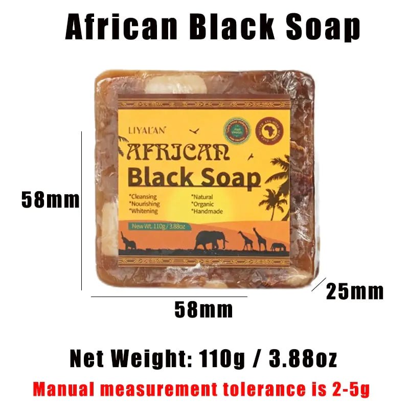 Handmade African Black Soap Duo - Infants planet