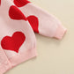 Heart Knitted Baby Sweater - Infants planet