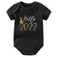 Hello 2022 Newborn Baby Bodysuit Romper - Infants planet