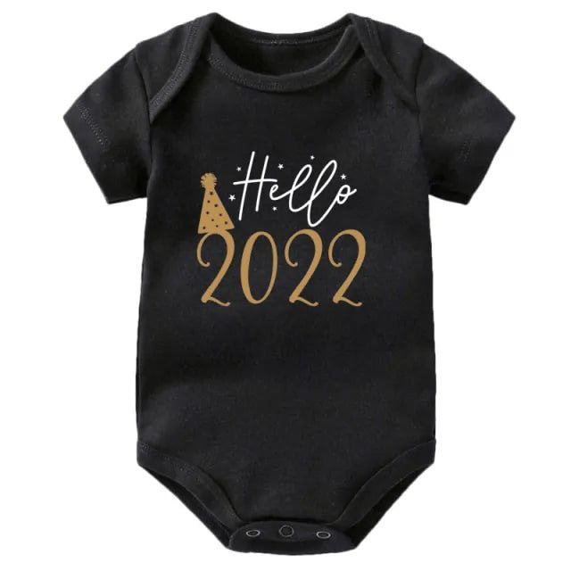 Hello 2022 Newborn Baby Bodysuit Romper - Infants planet