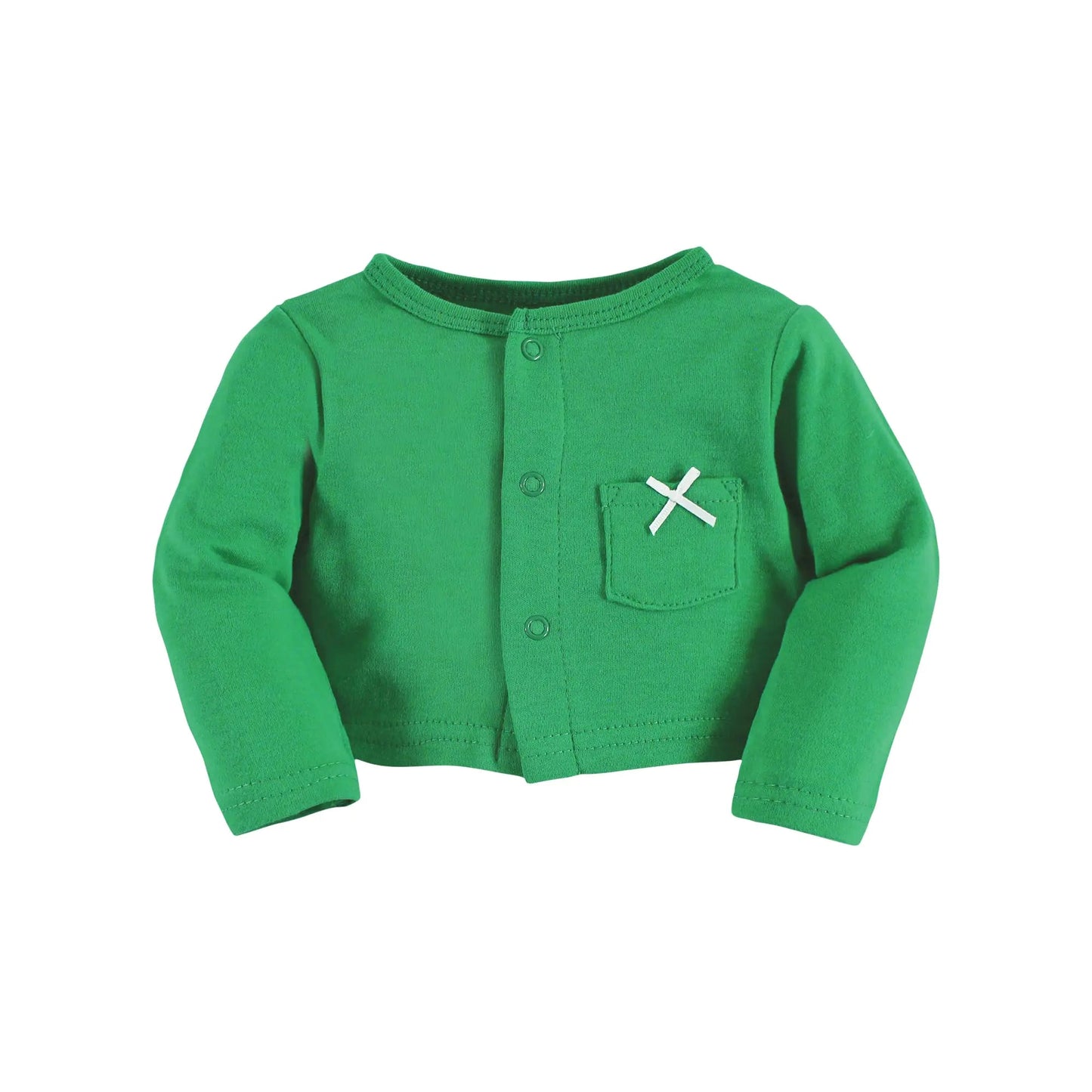 Hudson Baby Baby Girls' Cotton Dress and Cardigan Set 5T Shamrocks - Infants planet