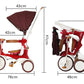 iimo 3 - in - 1 Foldable Tricycle with Canopy - Infants planet