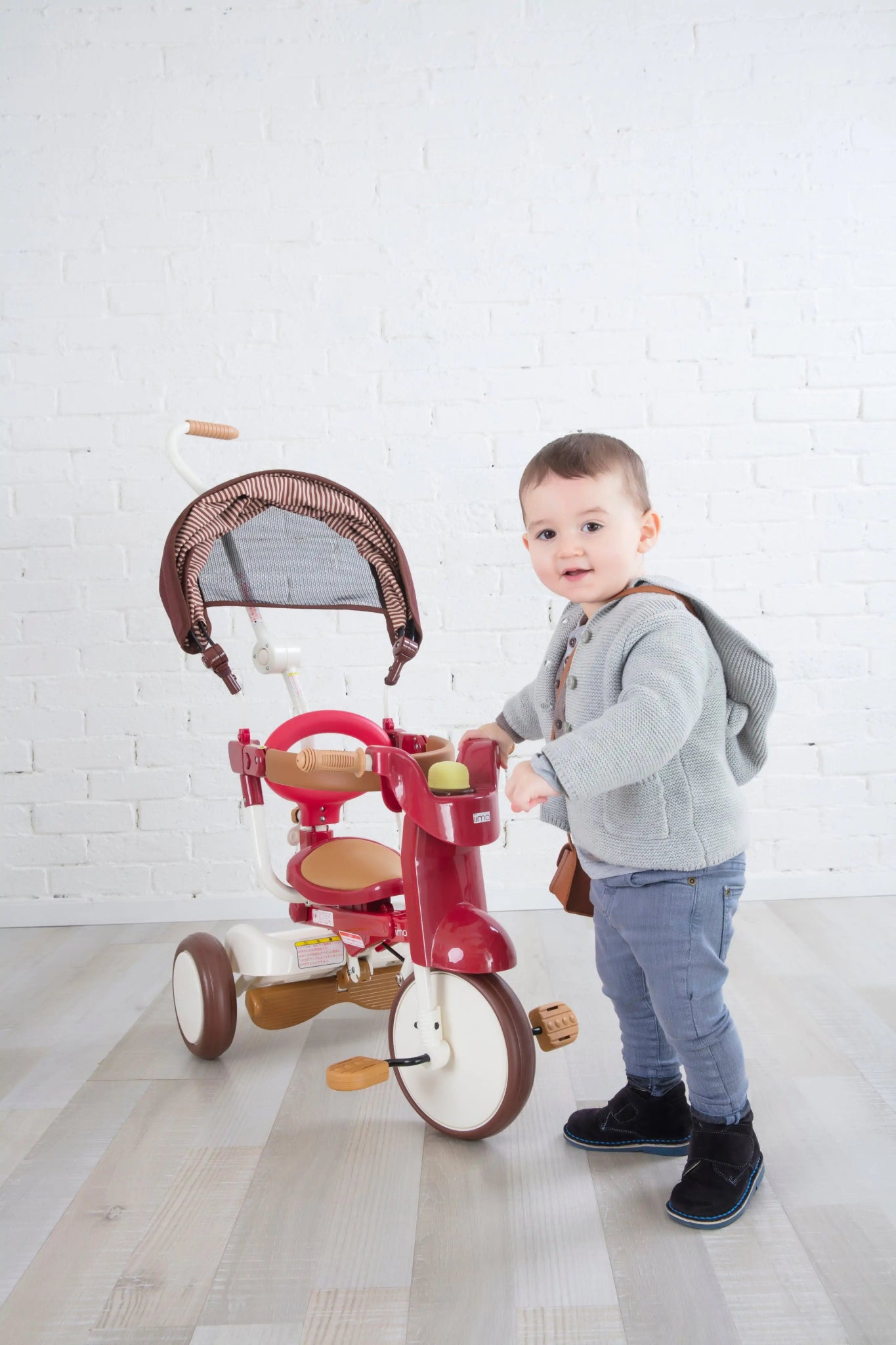 iimo 3 - in - 1 Foldable Tricycle with Canopy - Infants planet