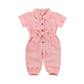 Infant Kids Baby Girls Denim Jumpsuit - Infants planet