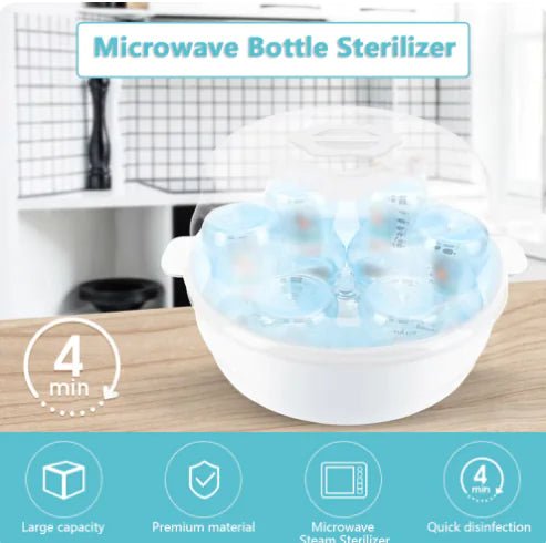 Infant Microwave Oven Milk Bottle Disinfection Box - Infants planet