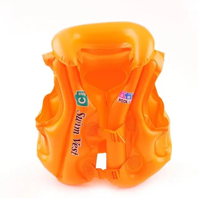 Inflatable Life Vest Baby Swimming Jacket - Infants planet