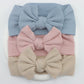 3Pcs/Lot Knit Baby Headband Bow Set - Infants planet