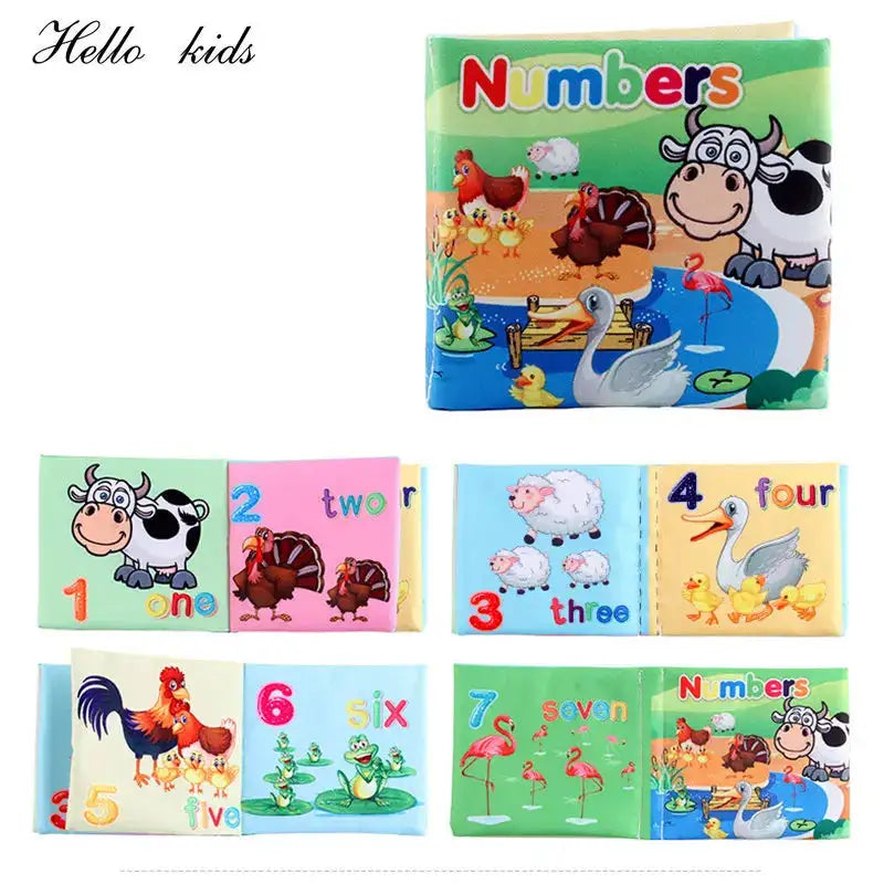 3D Soft Baby Books Activity Quiet Cloth Book - Infants planet