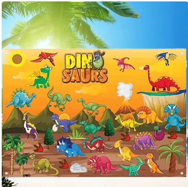 Kids' 3D Felt Creation Kit – Interactive Learning - Printing Dinosaurs - Infants planet