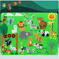 Kids' 3D Felt Creation Kit – Interactive Learning - Zoo - Infants planet