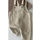 Kids' Colorful Corduroy Suspenders - Apricot - Infants planet