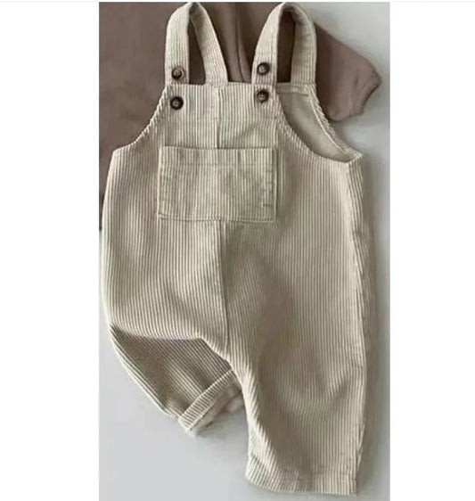 Kids' Colorful Corduroy Suspenders - Apricot - Infants planet