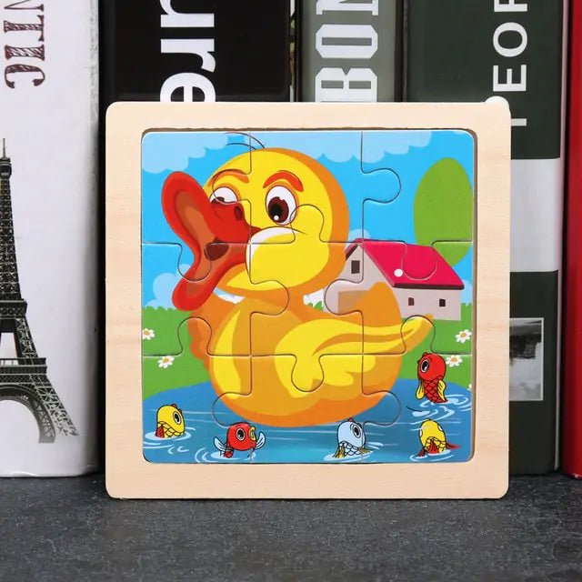 Kids Toys Wooden 3D Puzzle - Infants planet