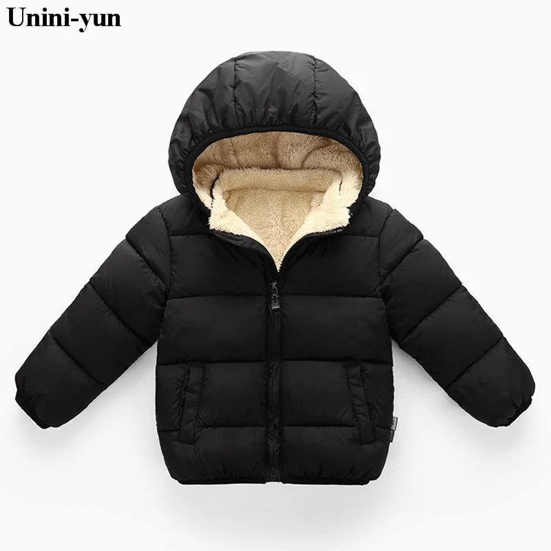 Kids Warm Hooded Coat - Infants planet