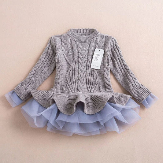 Kids Winter Knitted Chiffon - Infants planet