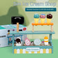 Kids Wooden Tea Party Playset - Ice Cream Canteen - Infants planet