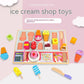 Kids Wooden Tea Party Playset - Ice Cream Store - Infants planet