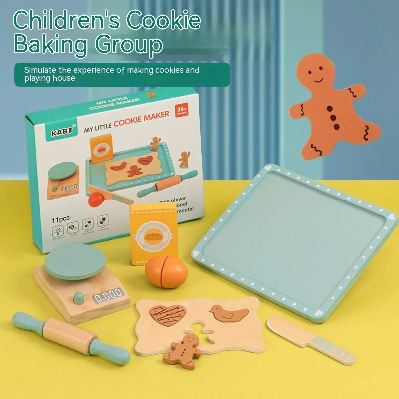 Kids Wooden Tea Party Playset - Kitchen Play House - Infants planet