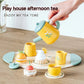 Kids Wooden Tea Party Playset - Royal Tea Set - Infants planet