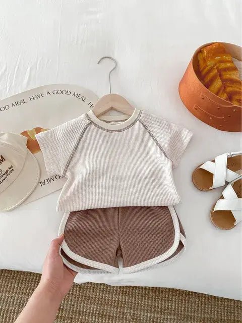 Korean Toddler Baby Pure Cotton Clothes - Infants planet