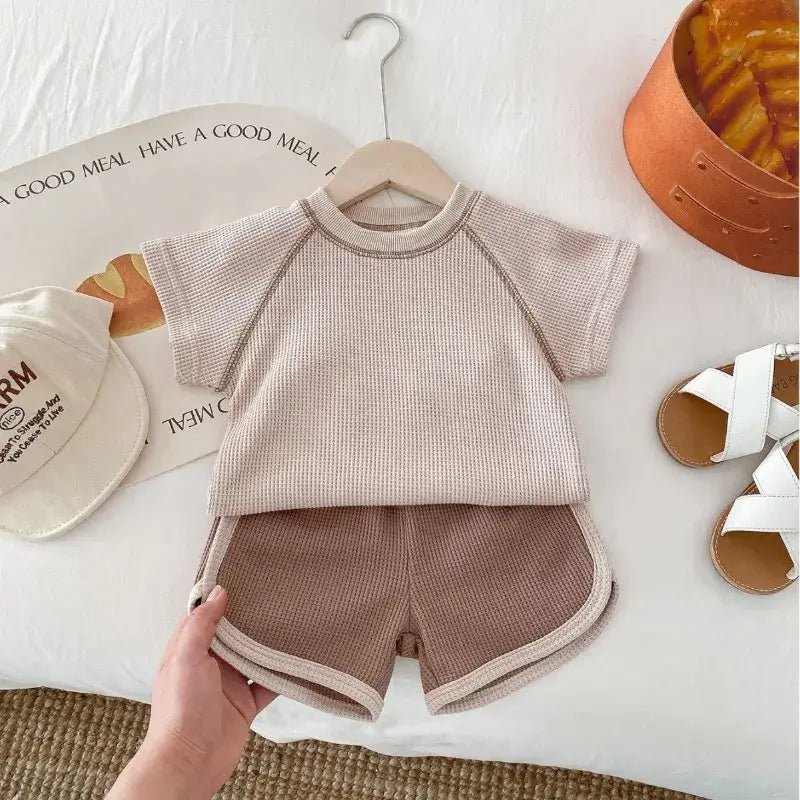 Korean Toddler Baby Pure Cotton Clothes - Infants planet