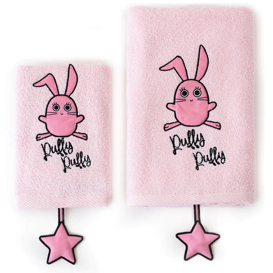 Milk&Moo Chancin Rabbit Baby Towel Set of 2 - Infants planet