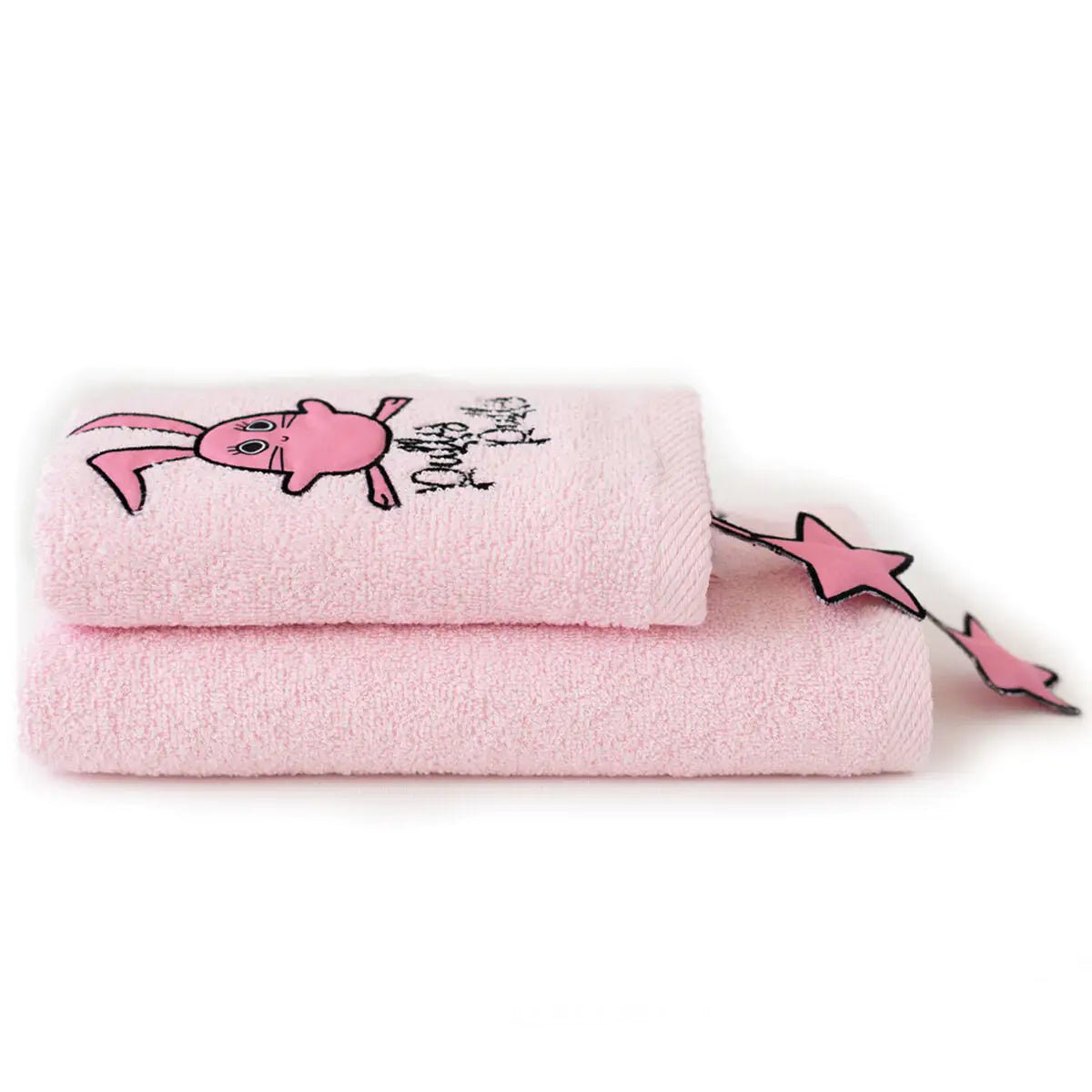 Milk&Moo Chancin Rabbit Baby Towel Set of 2 - Infants planet