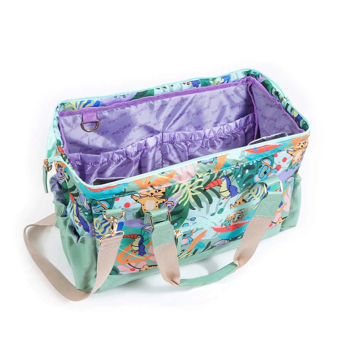 Milk&Moo Diaper Bag Jungle Friends - Infants planet