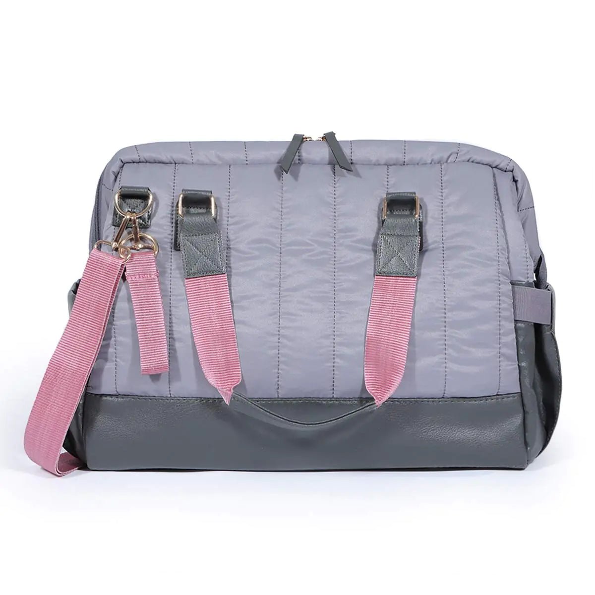 Milk&Moo Diaper Bag Quilted Dark Gray - Infants planet