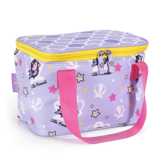 Milk&Moo Insulated Lunch Box For Kids Blue Pink - Infants planet