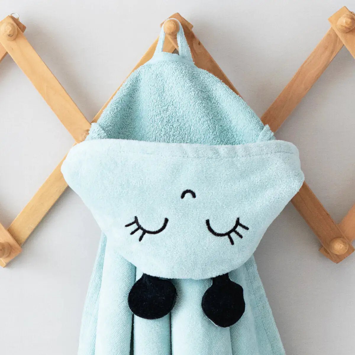 Milk&Moo Sangaloz Velvet Hooded Baby Towel - Infants planet